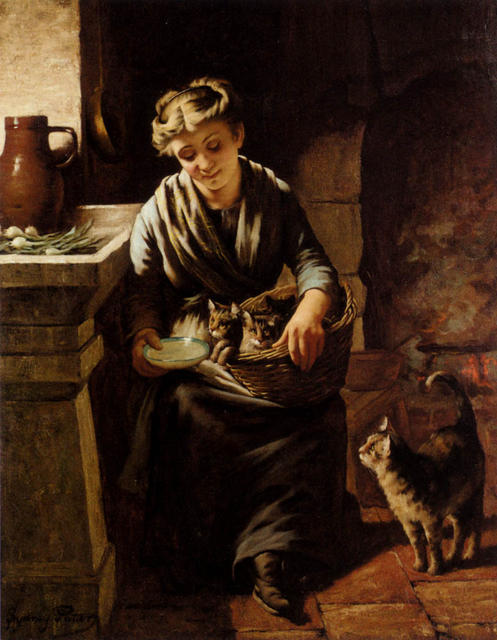 497x640 Potter Sydney A Helping Hand - A Helping Hand Painting