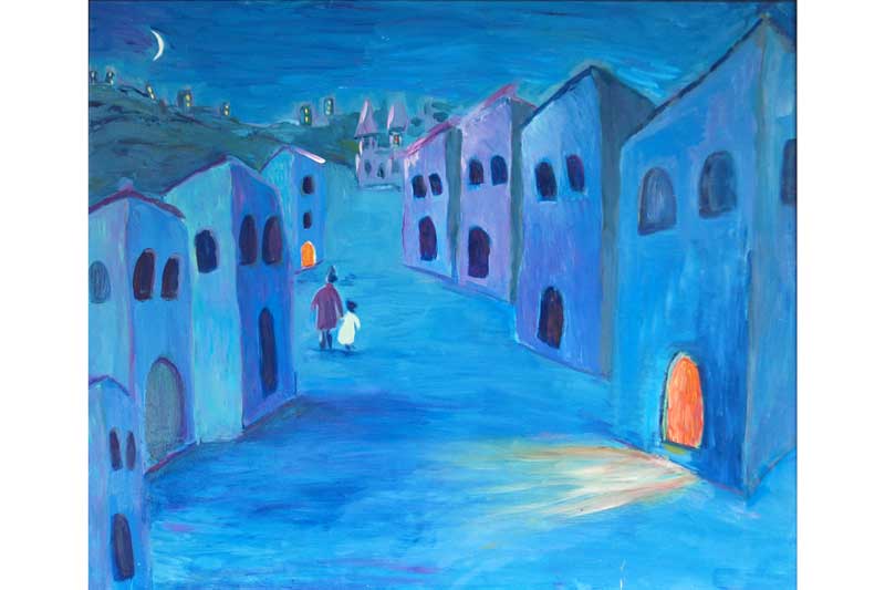 800x533 Maxine Friday ~ Artists' Network Alpujarra - A Higher Call Painting