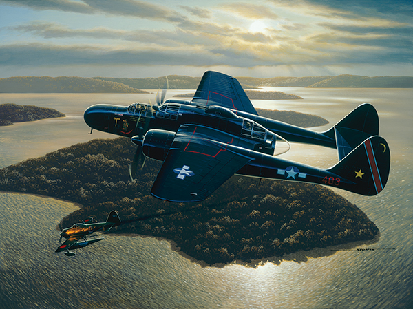 600x449 Stan Stokes Historic Aviation - A Higher Call Painting