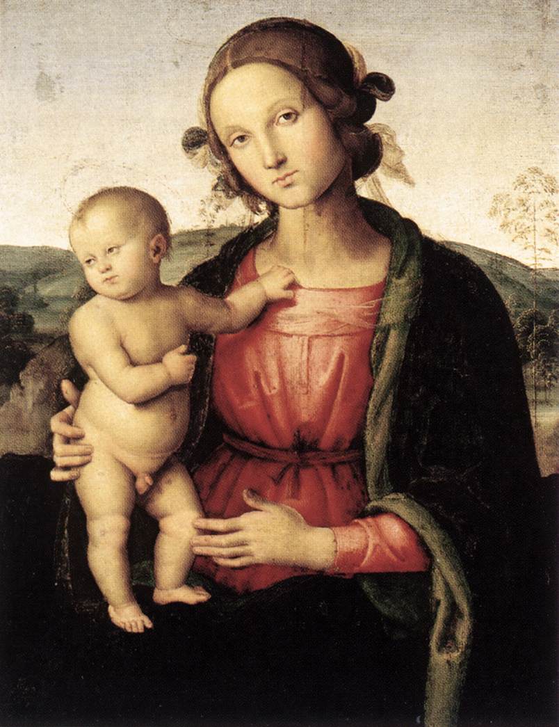 804x1045 Madonna And Child 1 - A Madonna Is A Painting Of