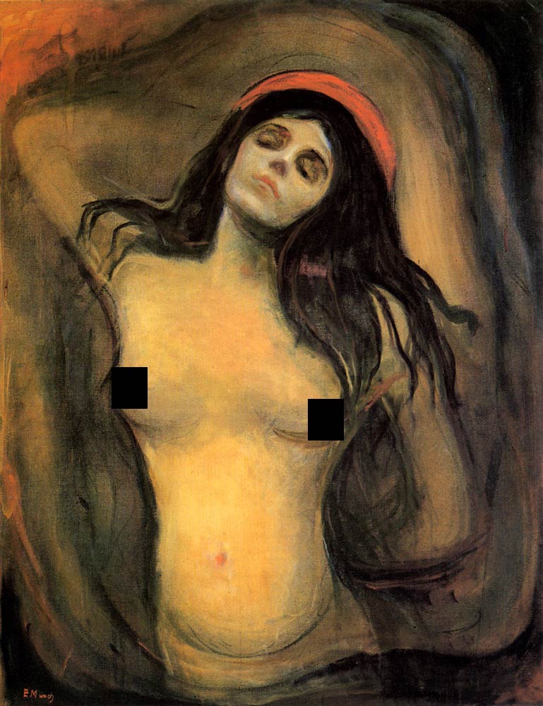 769x1000 Madonna By Edvard Munch - A Madonna Is A Painting Of