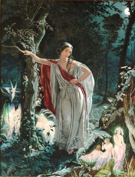 450x590 A Midsummer Night's Dream - A Midsummer Nights Dream Painting