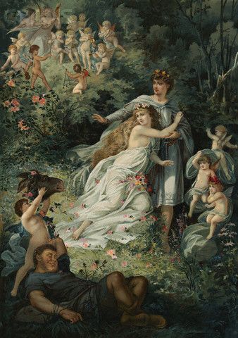 338x480 A Midsummer Night's Dream Nowe Paintings - A Midsummer Nights Dream Painting