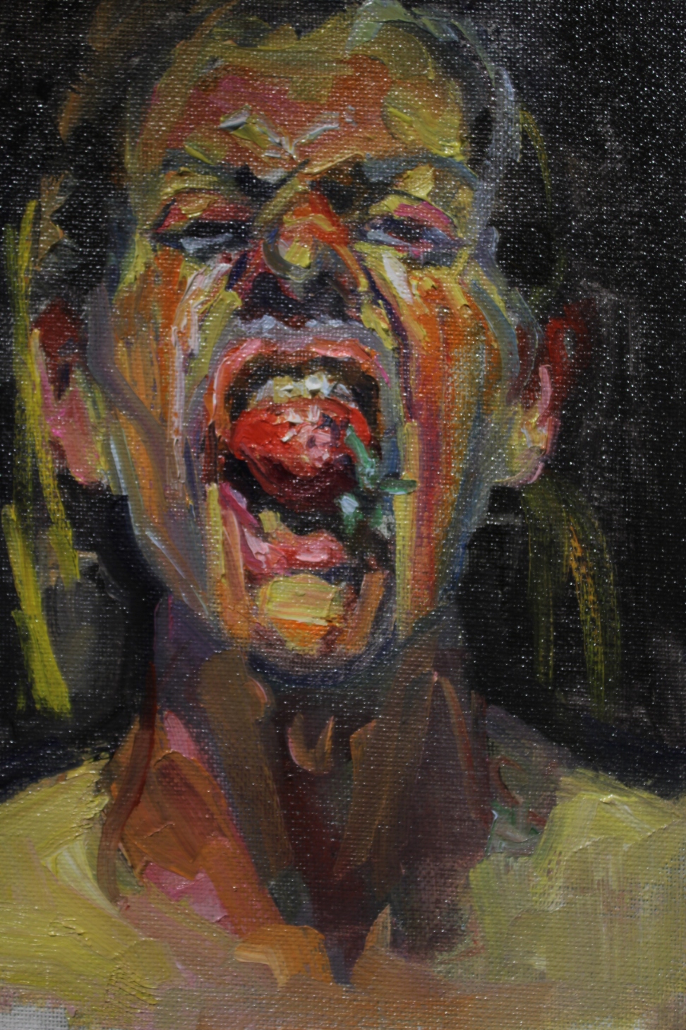 972x1458 Thomas Van Auken Paintings And Drawings - A Navel Painting