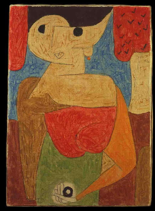 514x700 Thatjeffcarter Was Here Navel Gazing With Paul Klee A Meditation - A Navel Painting
