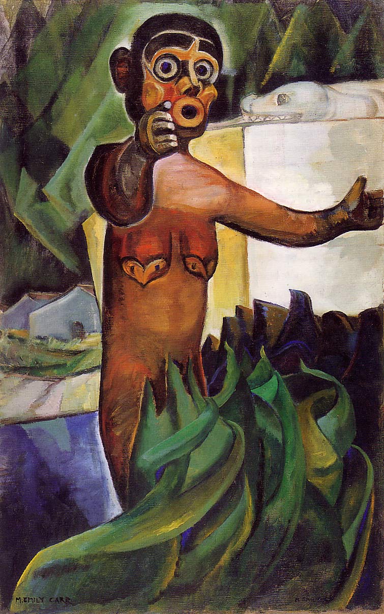 755x1209 Emily Carr - A Painting