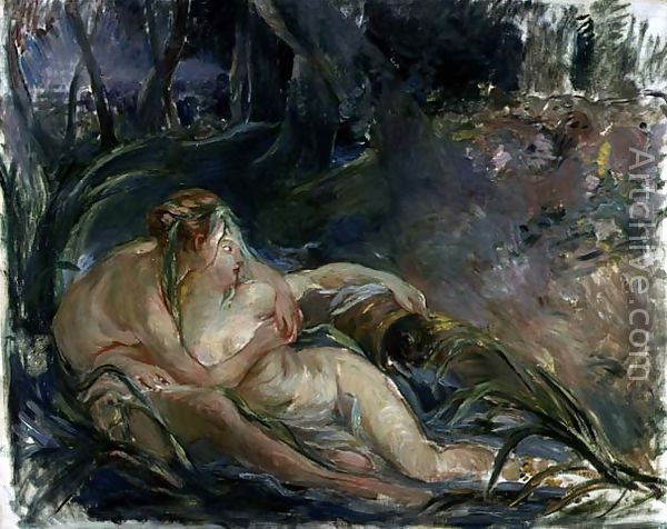 600x476 Jupiter And Callisto, After A Painting By Boucher Reproduction By - A Painting