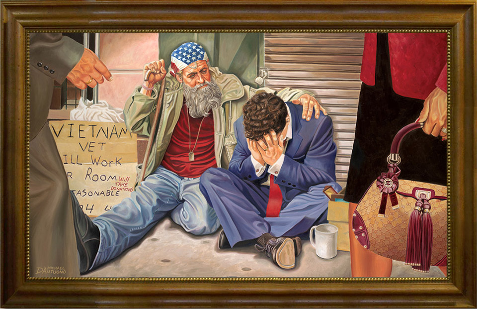 960x621 Down Amp Outsourced (Outsourcing) - A Painting