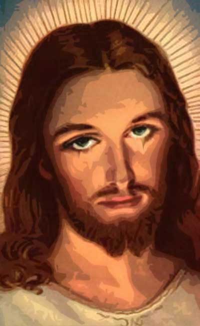 400x650 Haunted Holy Works Of Art - A Painting Of Jesus