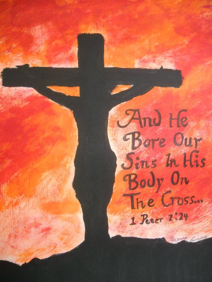 720x960 Jesus Dieing The Cross Painting By Rockinangelz99 - A Painting Of Jesus