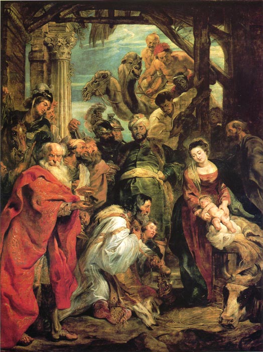 524x700 Adoration Of The Mages, 1624 - A Religious Painting
