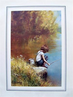 300x396 Sehring Day Dreams Print Size 18x24 8166 - A Sehring Painting