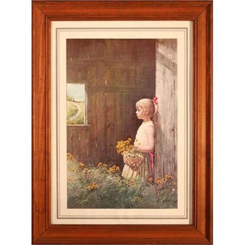 500x500 Summer Daydream, Print By Adolf Sehring - A Sehring Painting