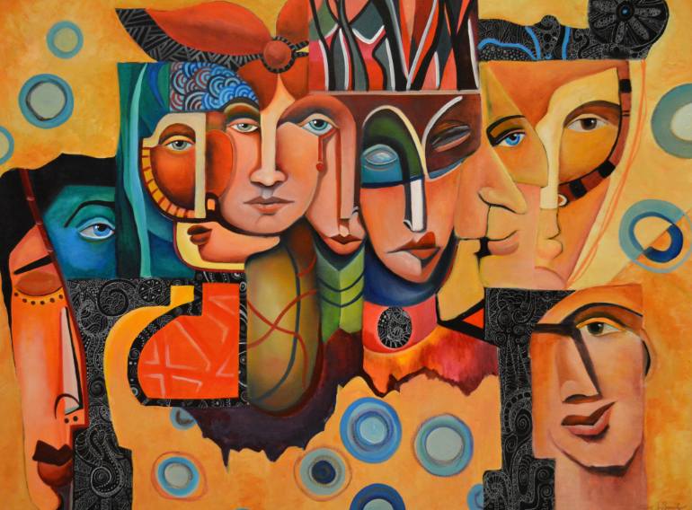 770x568 Saatchi Art Love From A To Z Painting By Niki Sands - A To Z Painting