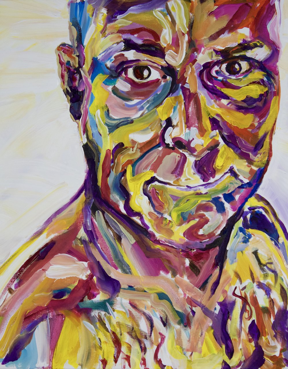 1000x1280 Recent Paintings Dave Hay Contemporary Artist - A Tribe Called Quest Painting