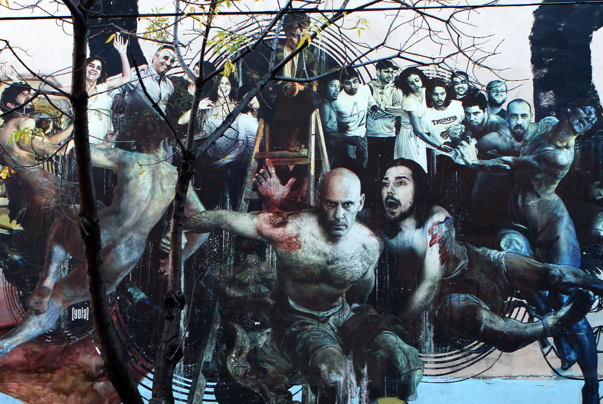 1200x803 Vicious Circle Buenos Aires Yola - A Vicious Circle Painting