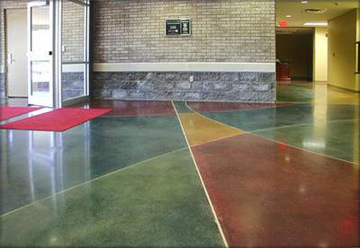 400x276 Colored Cement Floor Stained School Aardvark Painting 1 Best - Aardvark Painting