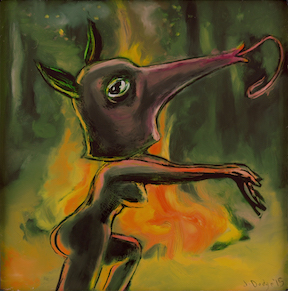 288x291 Jessica Dodge Allegory Amp Satire - Aardvark Painting