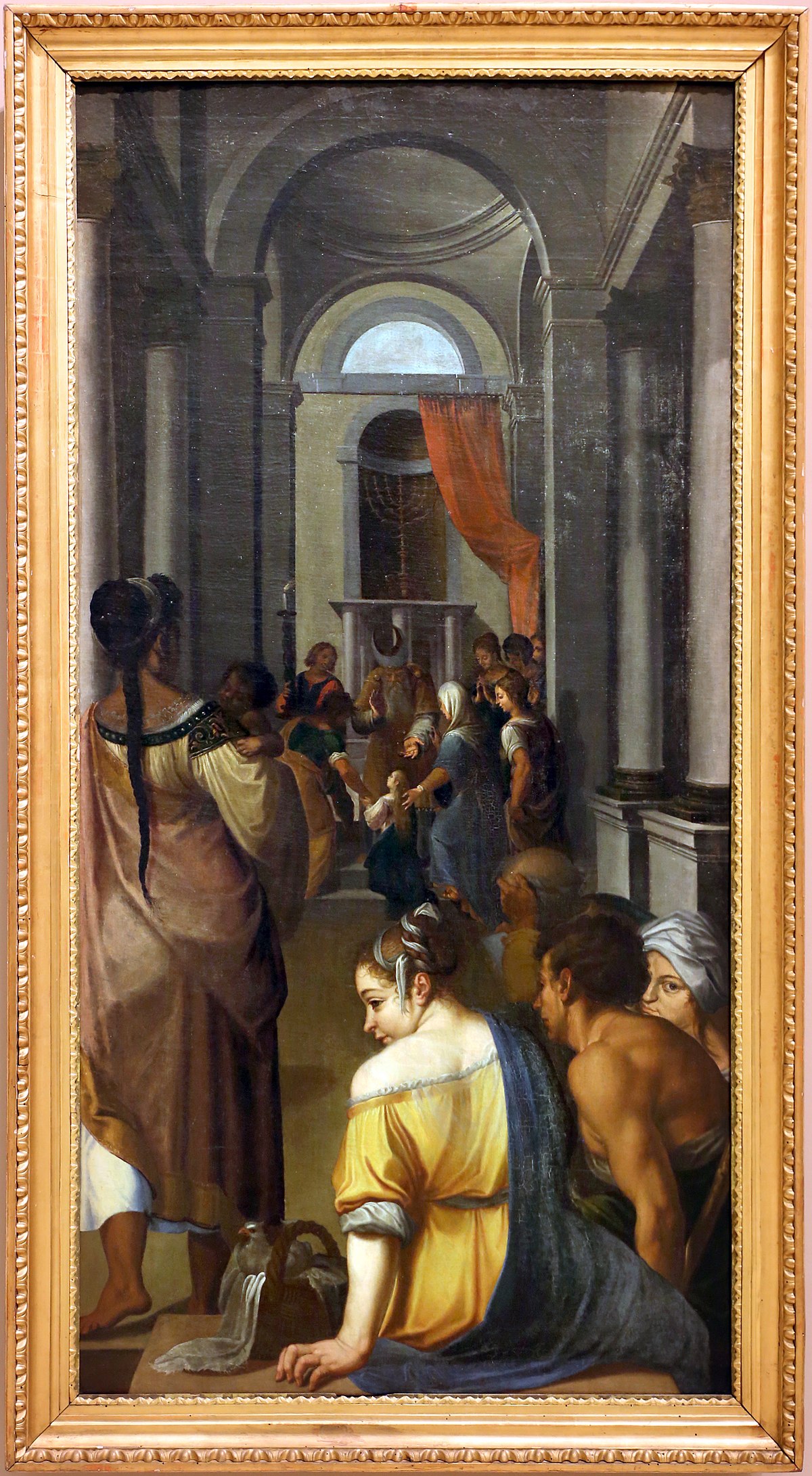 1200x2181 Ercole Dell'Abate - Abate Painting