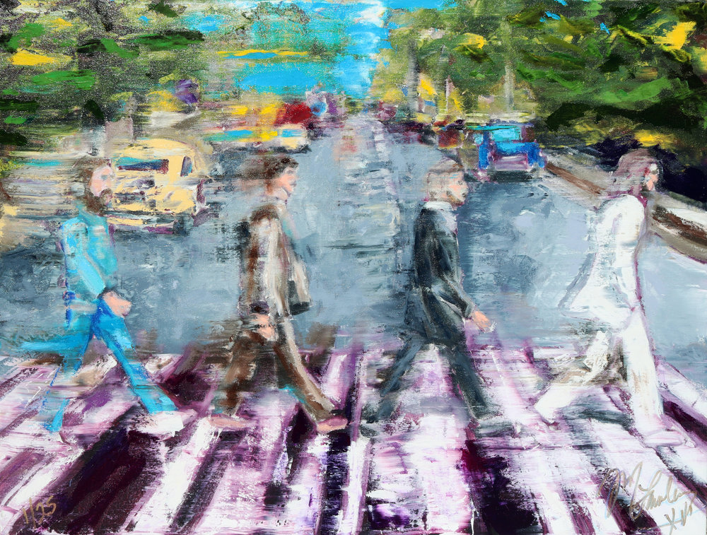 1000x757 Paintings Tanner Lawley Art - Abbey Road Painting