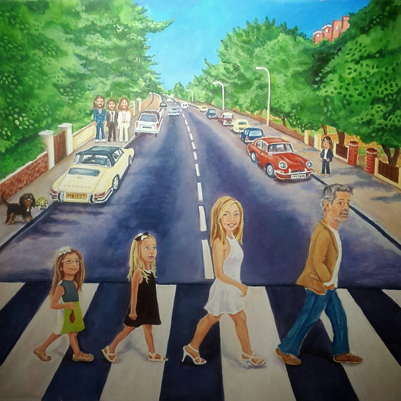 Abbey Road Painting At PaintingValley.com | Explore Collection Of Abbey ...