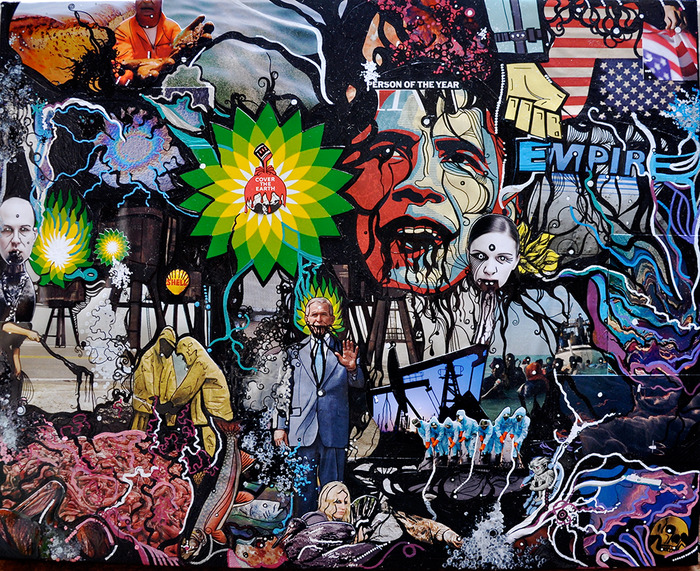 700x571 Psychedelic Politic An Interview With Abby Martin Artslant - Abby Painting