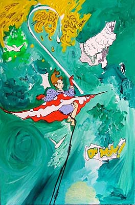 264x400 Stuckism Abby Jackson Paintings - Abby Painting