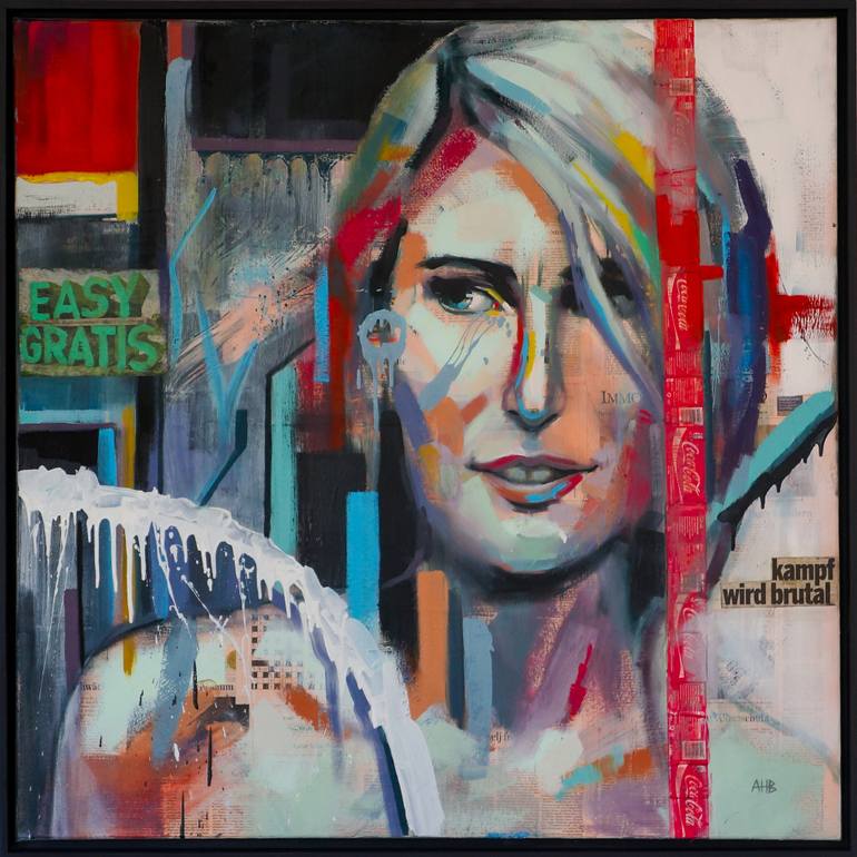 770x770 Saatchi Art Vanille, Schoko Und Wieder Vanille (Vanilla - Abby Painting