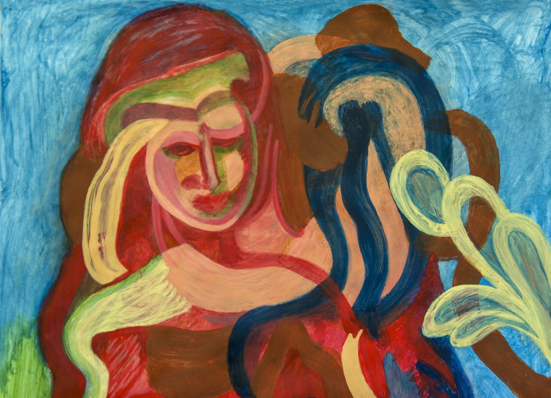 1920x1388 Saatchi Art Vibrance - Abby Painting