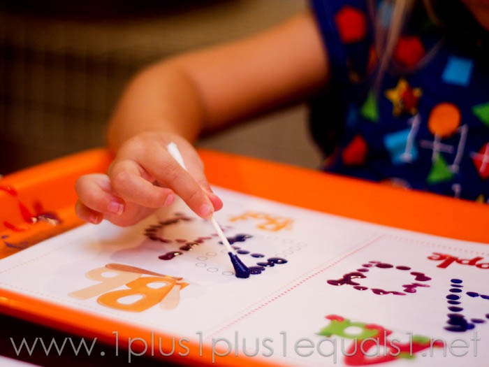 700x525 Q Tip Painting Alphabet Printables - Abc Painting