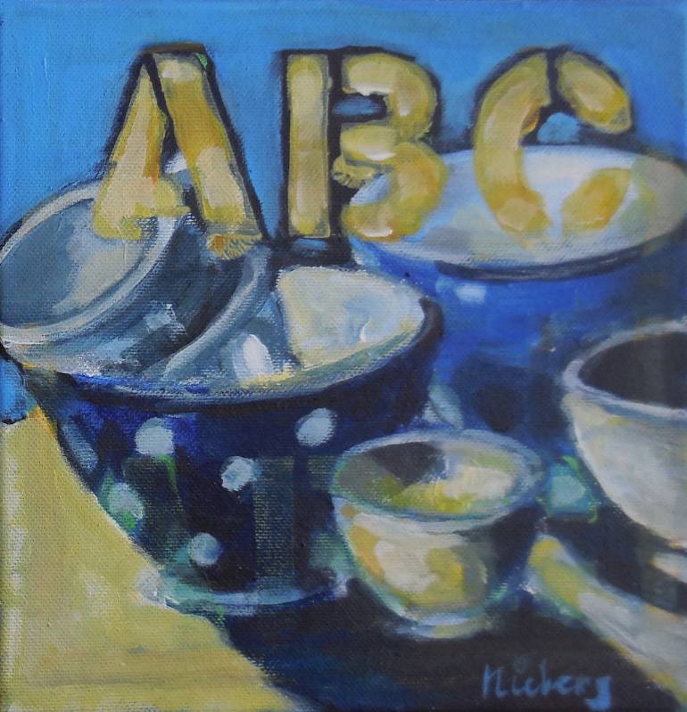 770x799 Saatchi Art Abc Painting By Monique Nieberg - Abc Painting