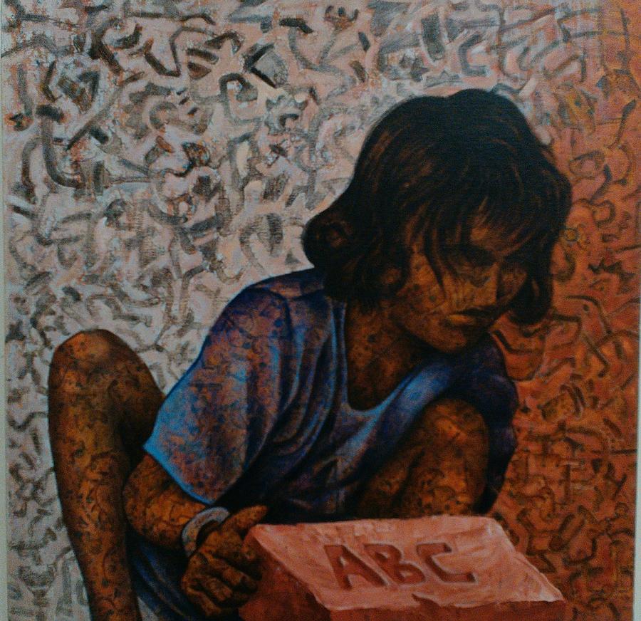 900x872 Abc Painting By Prashant Sitapara - Abc Painting