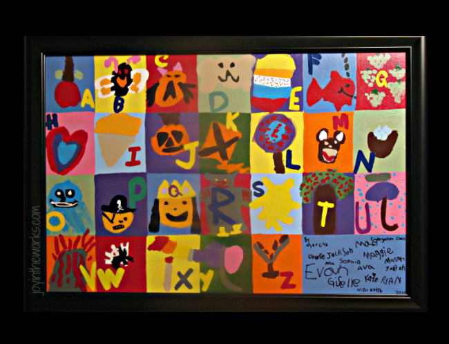 650x497 Class Art Project - Abc Painting