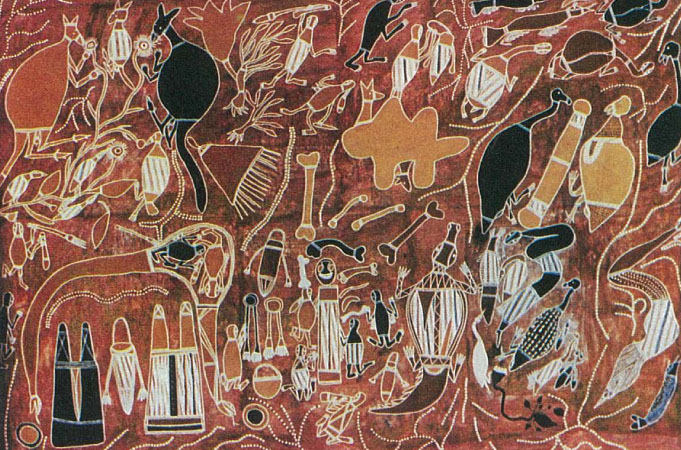 681x450 An Aboriginal Painting Eyes Of The First Australians Take A Look - Aboriginal Painting