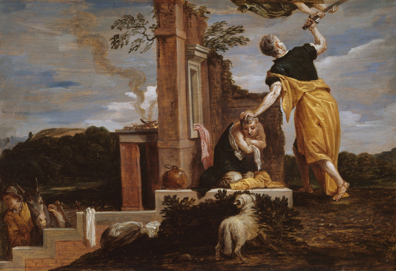800x547 Abraham's Sacrifice Of Isaac David Teniers The Younger - Abraham And Isaac Painting