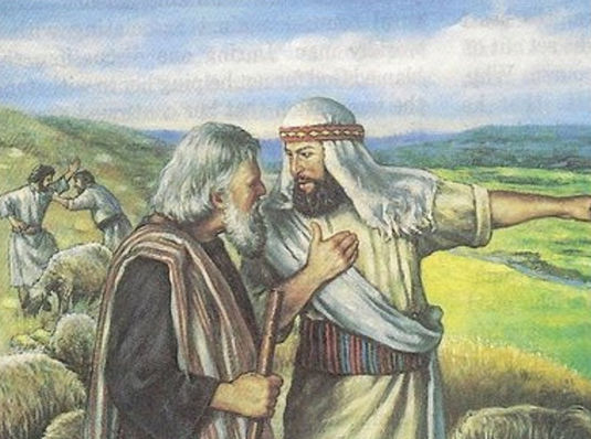 535x398 Why Is Abraham Mentioned So Many Times In The Bible Christian - Abraham Bible Painting