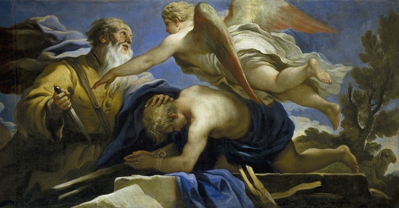 800x418 Abraham And Isaac Bible Story - Abraham Isaac Painting