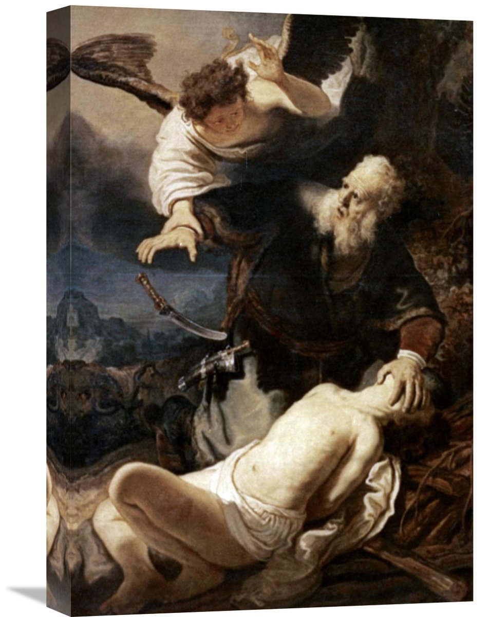 952x1200 Global Gallery - Abraham Isaac Painting