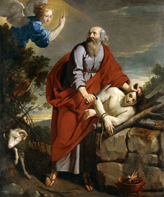675x809 The Gory Bloodsport That Brought A Dad And Son Together The Forward - Abraham Isaac Painting