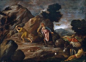 300x218 Abraham And Isaac Paintings Fine Art America - Abraham Isaac Painting