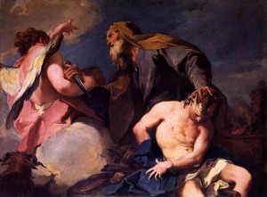 300x221 Abraham And Hagar - Abraham Isaac Painting