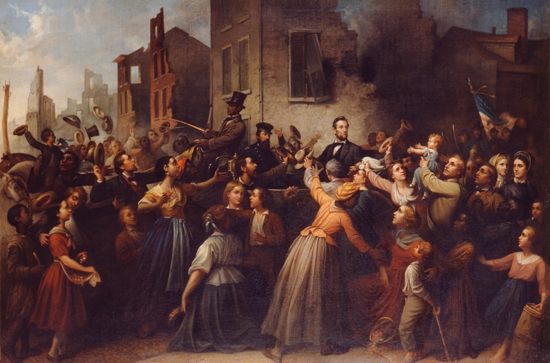 800x529 Lincoln's Deathbed, Family Carriage Back On Display - Abraham Lincoln Assassination Painting