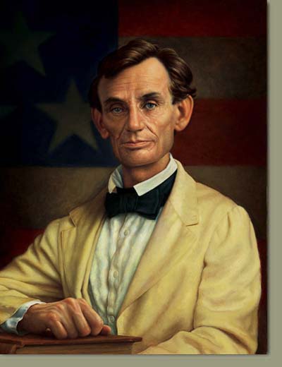 400x520 Abraham Lincoln By Michael J Deas - Abraham Lincoln Oil Painting