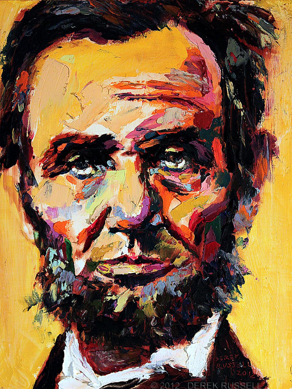 1000x1331 Abraham Lincoln - Abraham Lincoln Oil Painting