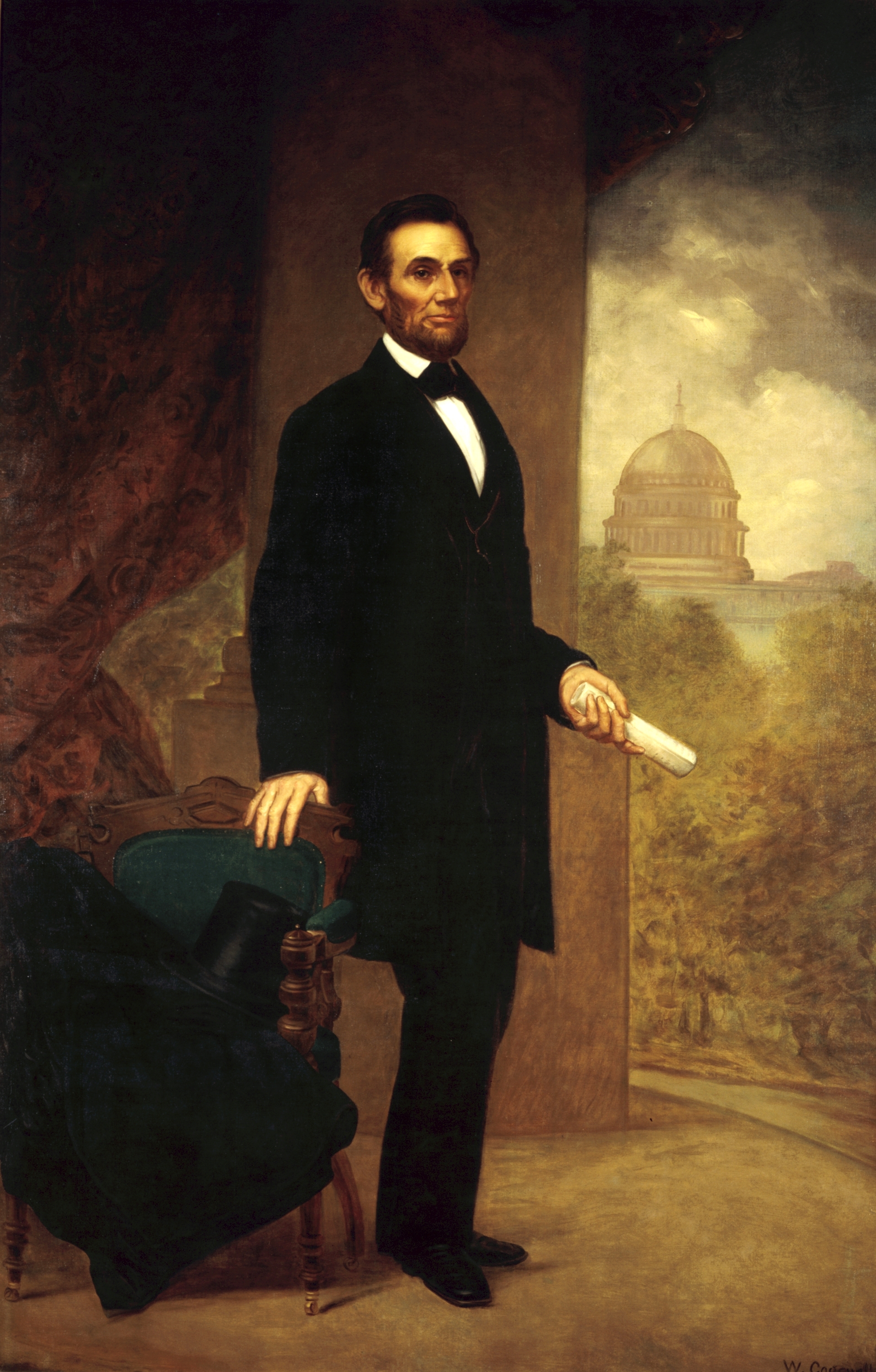 1916x3000 Fileabraham Lincoln By William F. Cogswell, 1869.jpg - Abraham Lincoln Painting