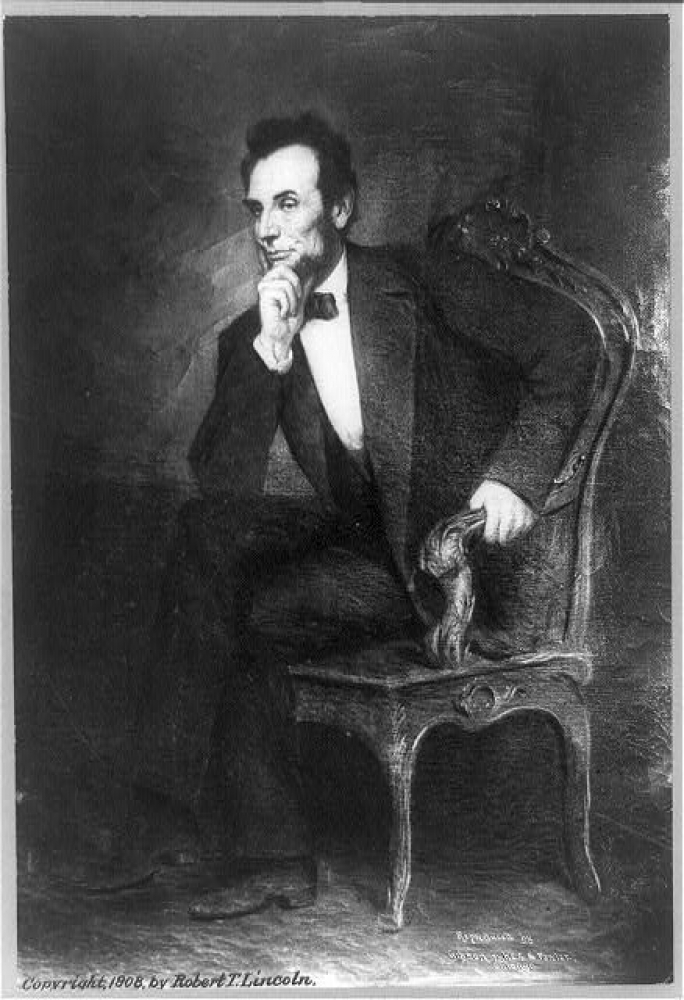 684x1000 Abraham Lincoln Painting - Abraham Lincoln Painting
