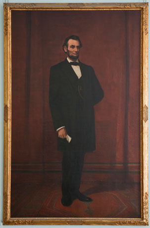 303x459 Lincoln, Abraham - Abraham Lincoln Portrait Painting