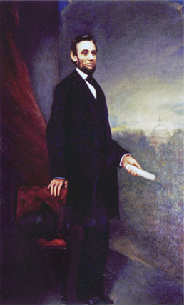 258x427 Presidential Portraits - Abraham Lincoln Portrait Painting