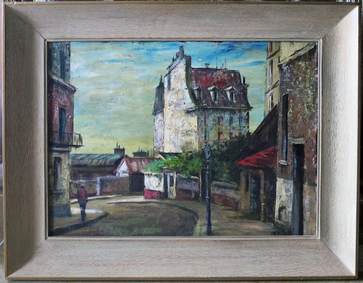 720x561 Harold C. Stephenson Aka Abruzzi (1908 1974) Oil Painting Europian - Abruzzi Painting