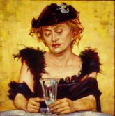 165x167 The Absinthe Drinkers - Absinthe Drinker Painting